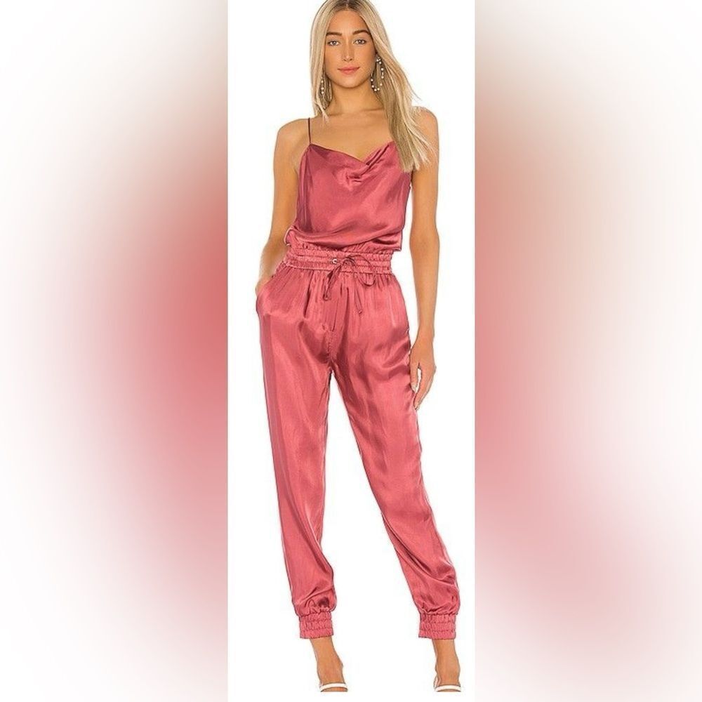 Cinq A Sept Elegant Dusty Pink Jumpsuit, S
